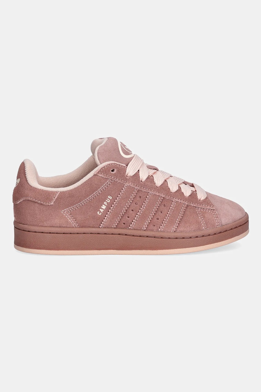 Σουέτ αθλητικά παπούτσια adidas Originals Campus 00s χρώμα: ροζ, IH4360 φωτογραφία