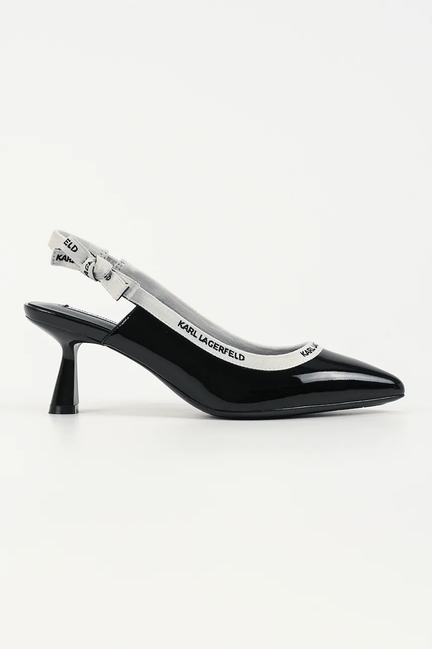 Karl Lagerfeld stilettos de piele PANACHE
