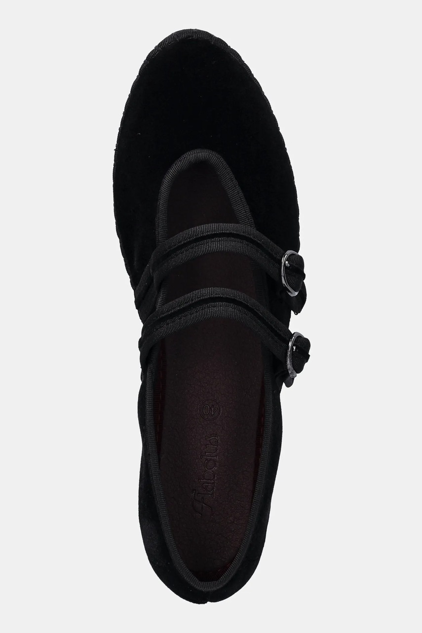 Μπαλαρίνες Flabelus CLAIRE χρώμα: μαύρο, Claire φωτογραφία