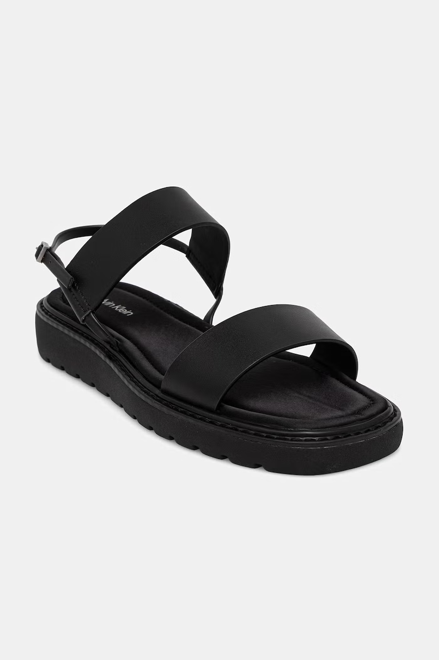 Calvin Klein σανδάλια Γυναικεία SQ MOLDED SANDAL SLIN LTH