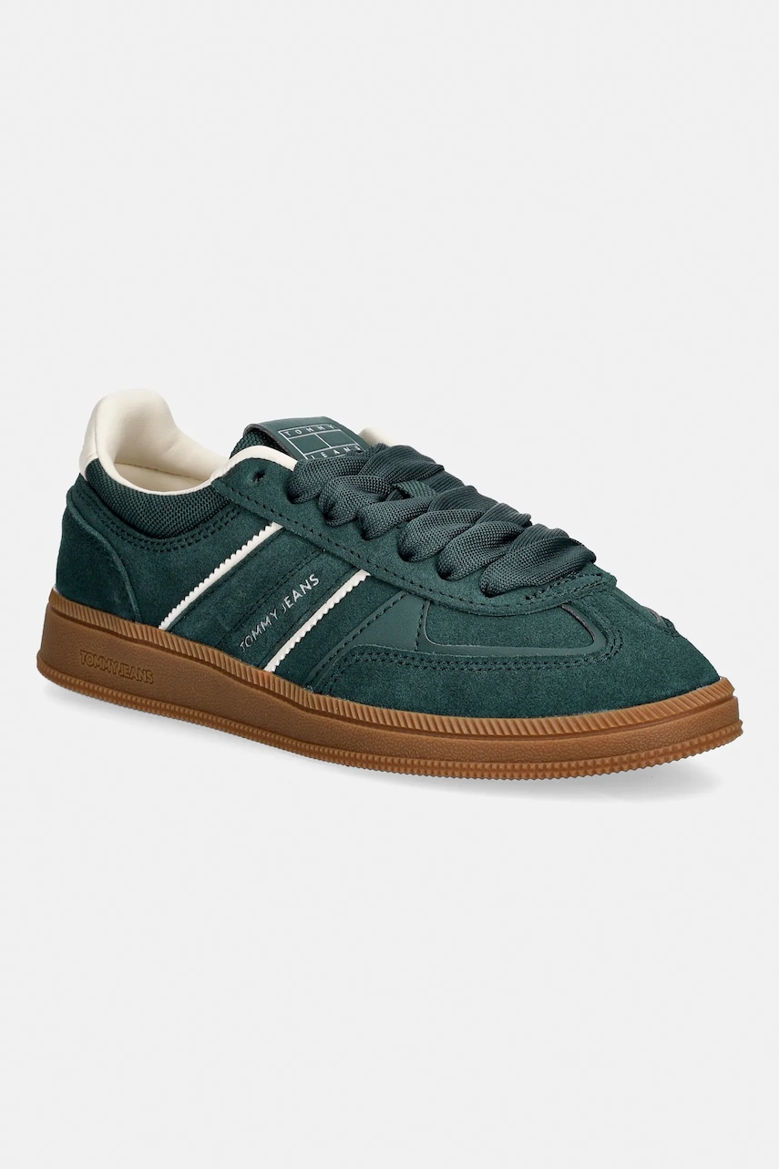 Tommy Jeans sneakers din piele întoarsă THE GREENWICH EDGE SUEDE