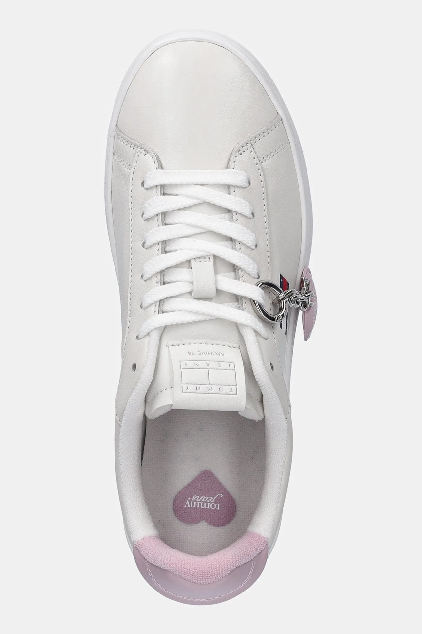 Δερμάτινα sneakers Tommy Jeans ARCHIVE 98 VALENTINES φωτογραφία