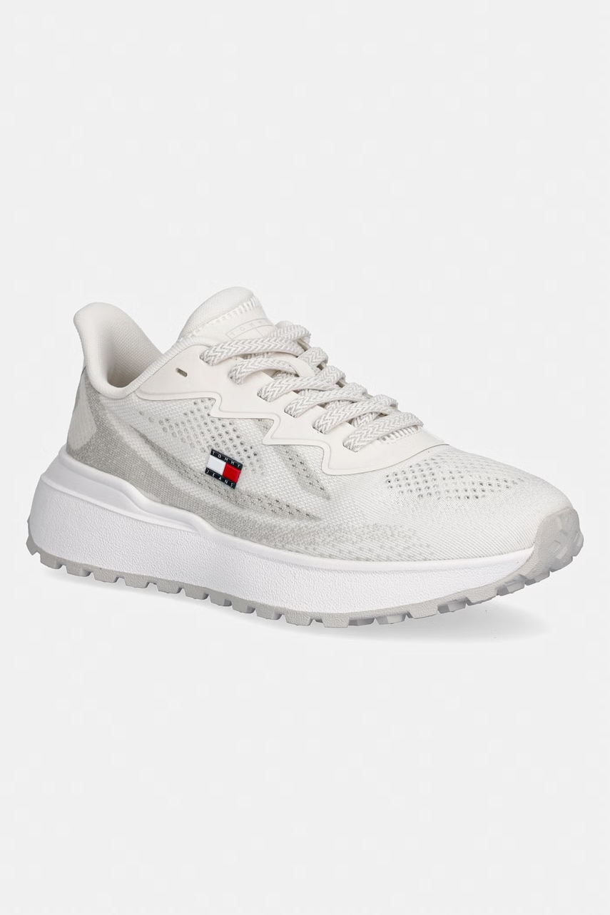 Levně Tommy Jeans TJW SPORTY KNIT RUNNER sneakers boty dámské