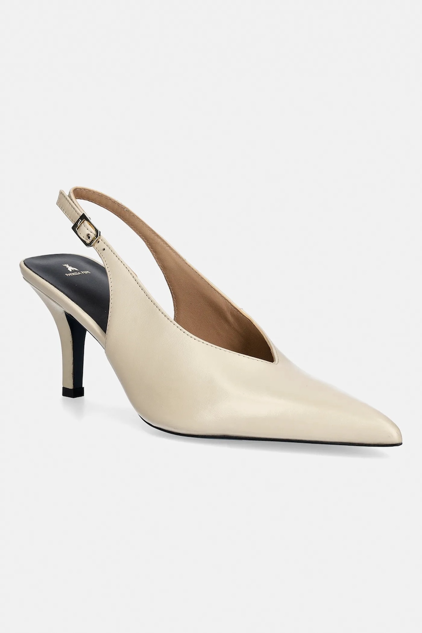 Levně Kožené lodičky Patrizia Pepe