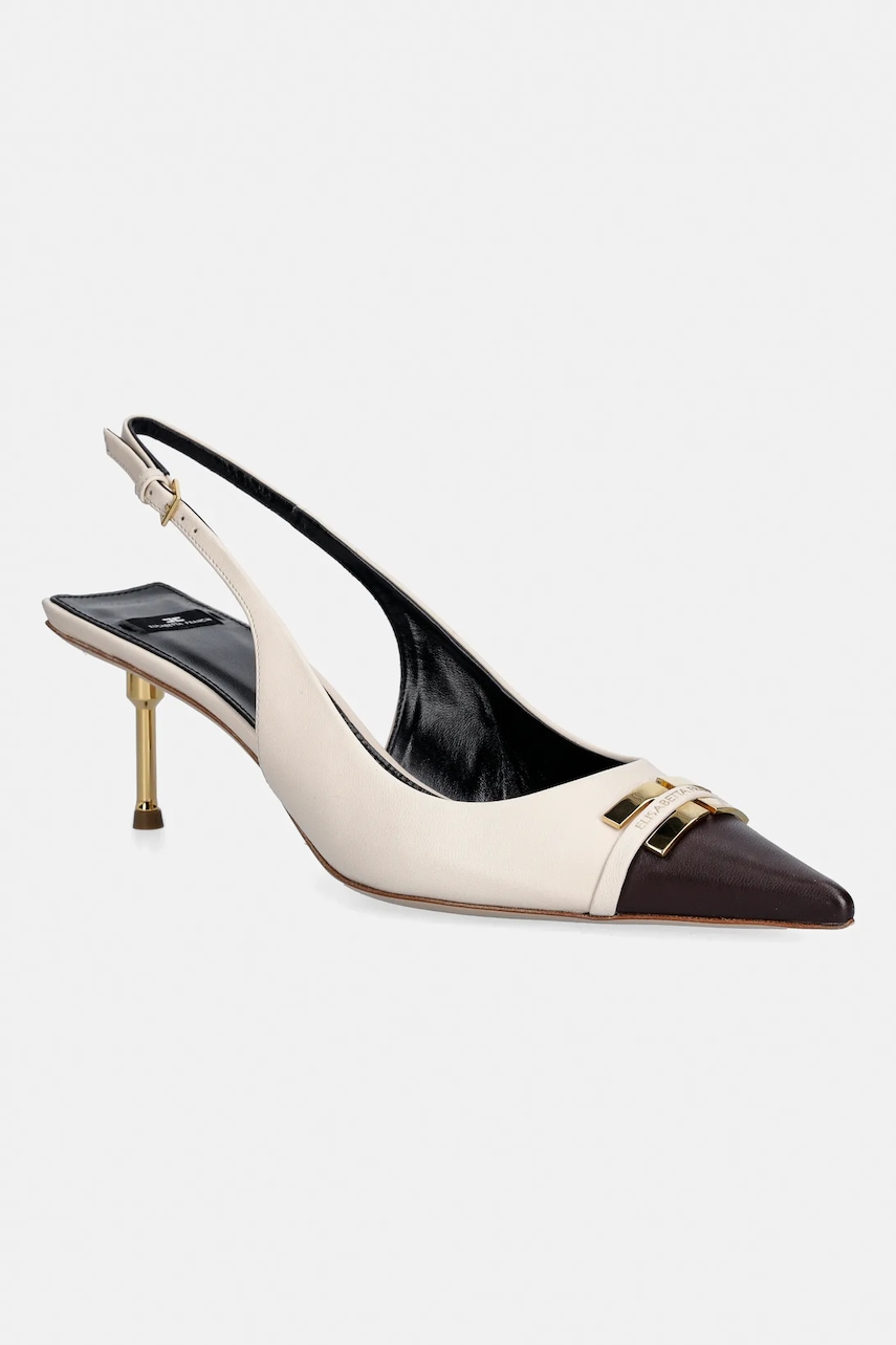Elisabetta Franchi stilettos de piele