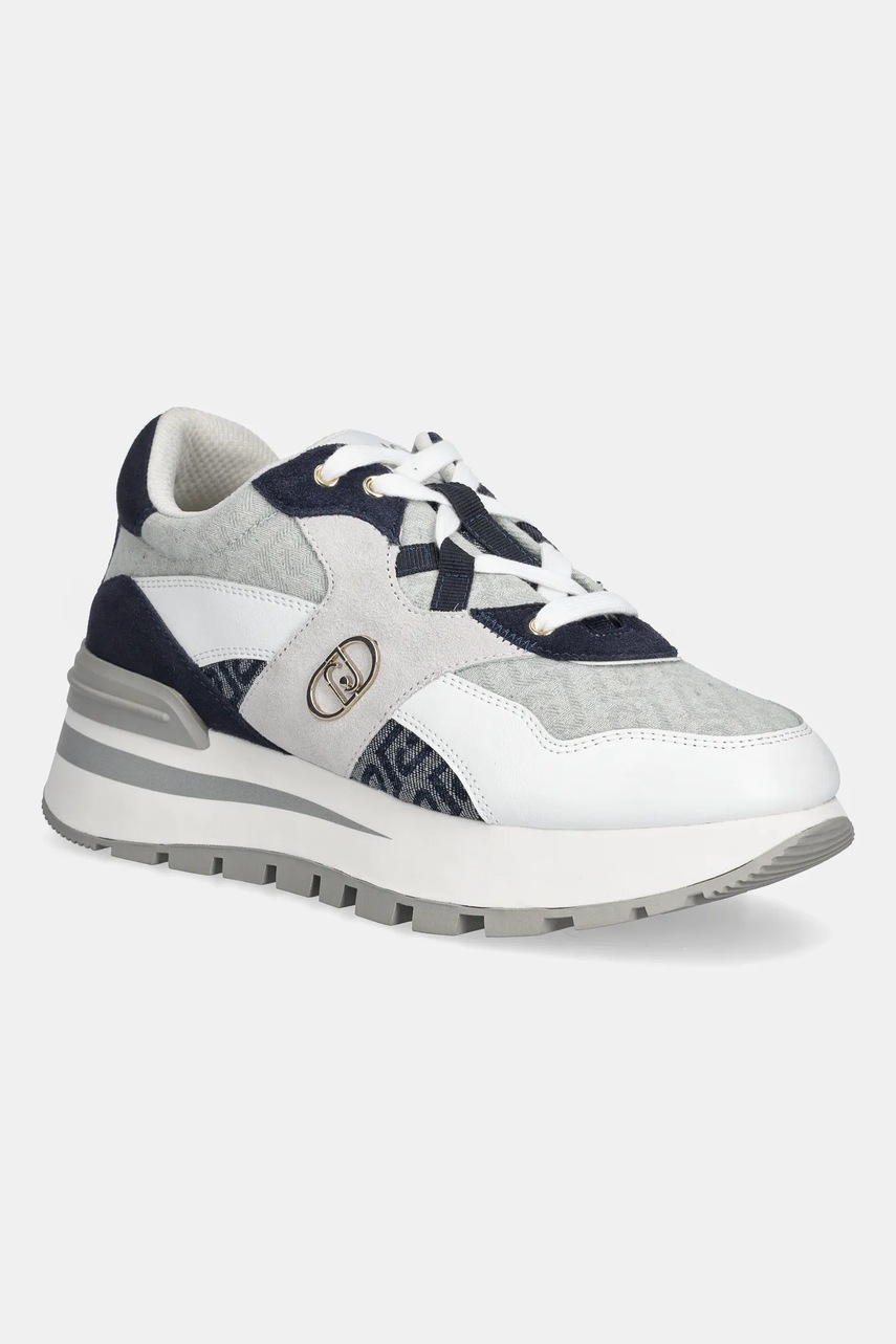 Tenisky Liu Jo AMAZING 42 dámské, tmavomodrá barva, BA6035PX827S3361