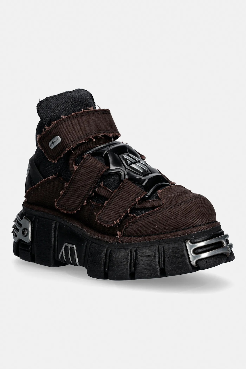 New Rock sneakers TORDO MARRON, RECIPET NEGRO, TOWER NEGRO AC