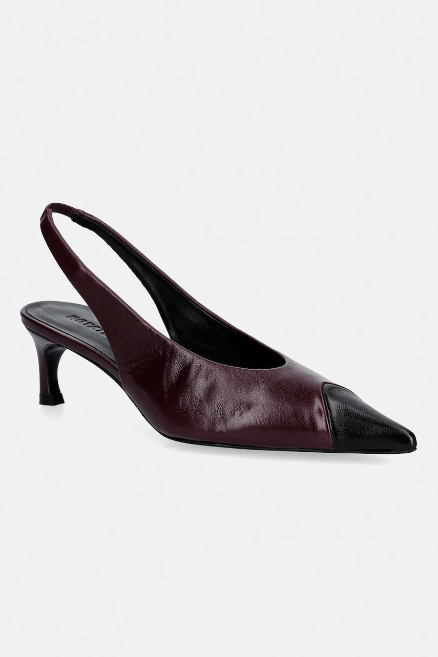 Rotate stilettos de piele