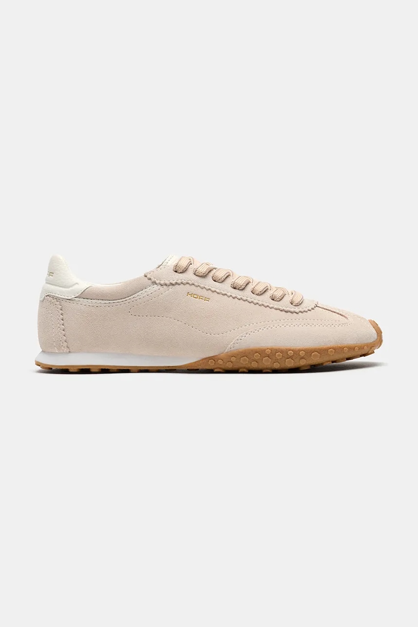 Hoff sneakers din piele întoarsă BRIDGE FL BEIGE
