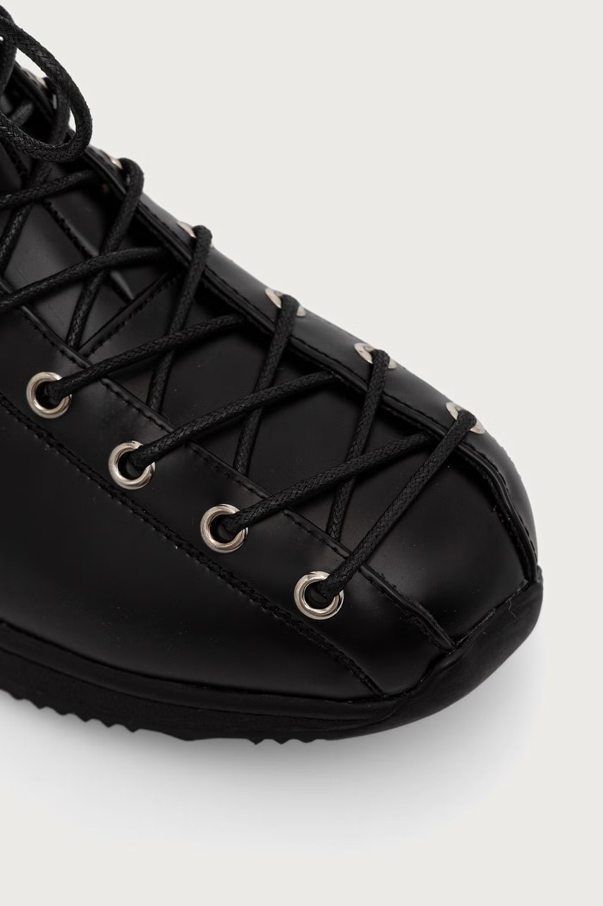 Koi Footwear Koi Footwear Numinous Lace Up Charm Long Boots μπότες Γυναικεία - 4
