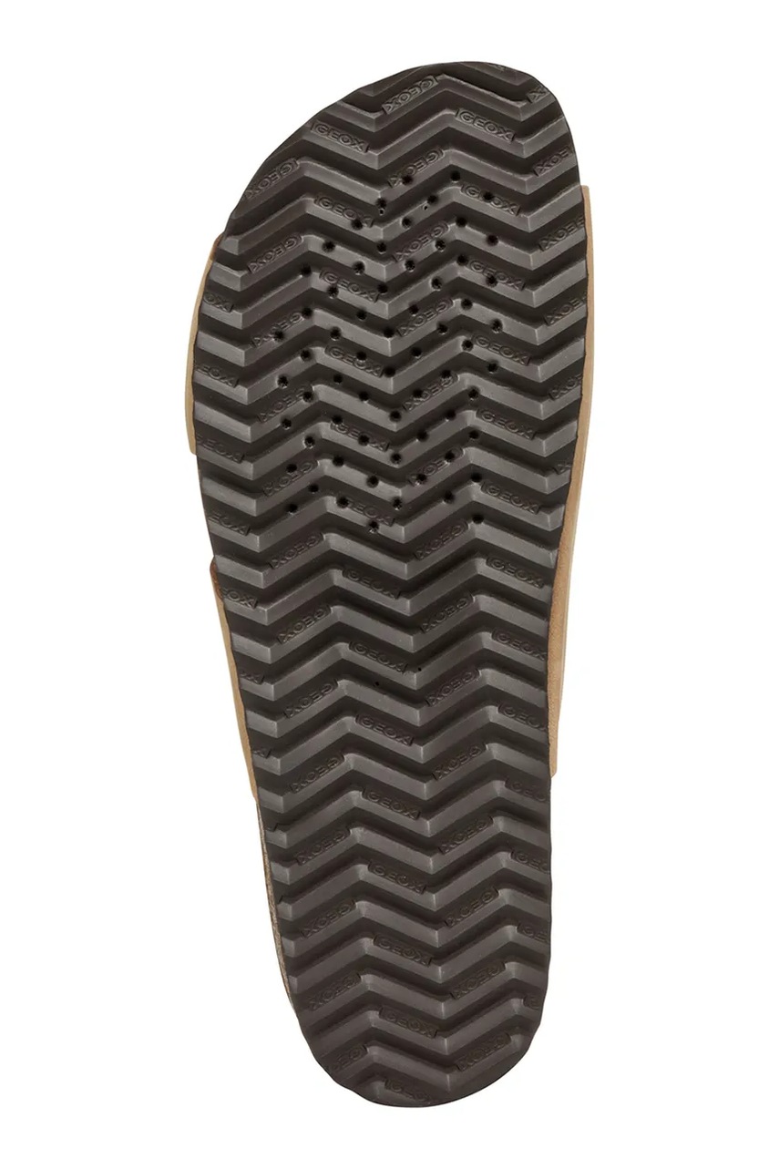 Semišové šľapky Geox D BRIONIA