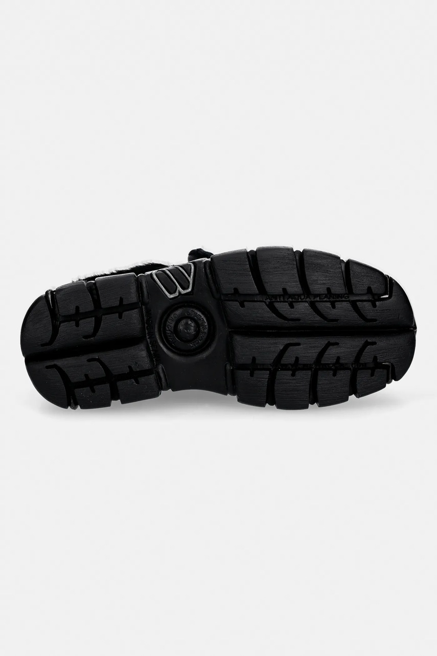 New Rock New Rock Σουέτ sneakers New Rock PELO NEGRO, TOWER NEGRO ACERO + lateral + p - 5