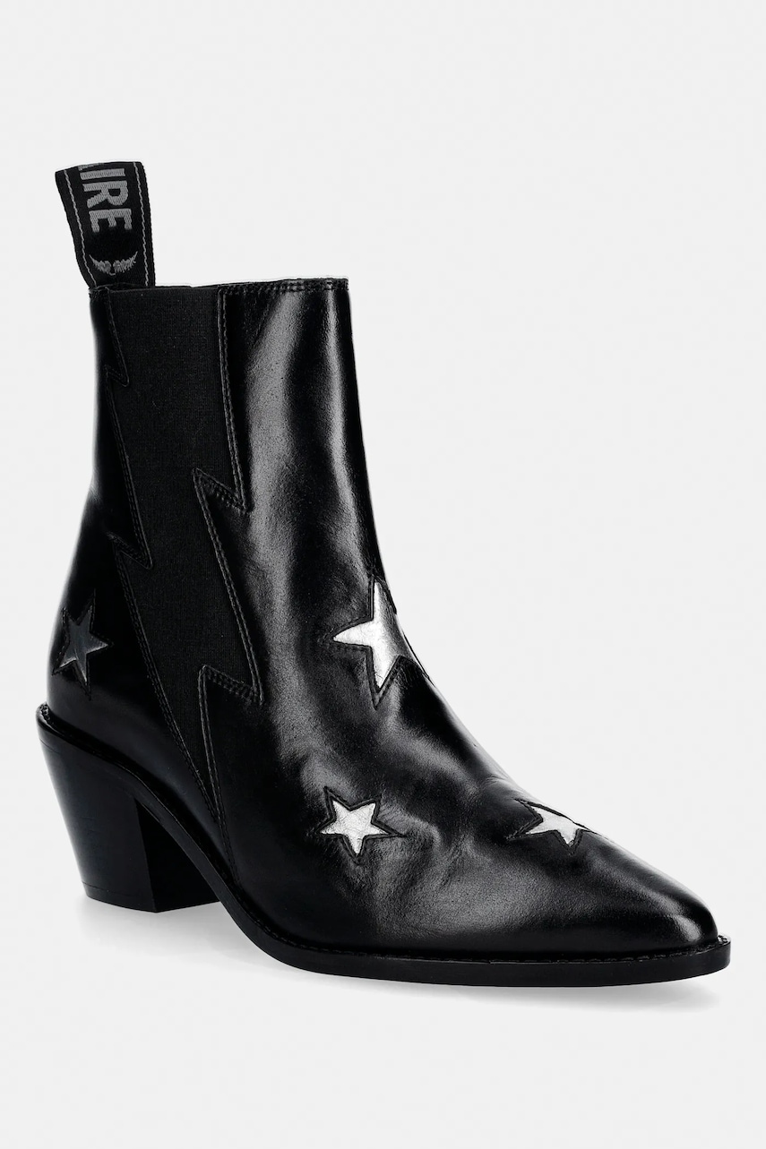 ZADIG&VOLTAIRE ghete chelsea de piele Tyler