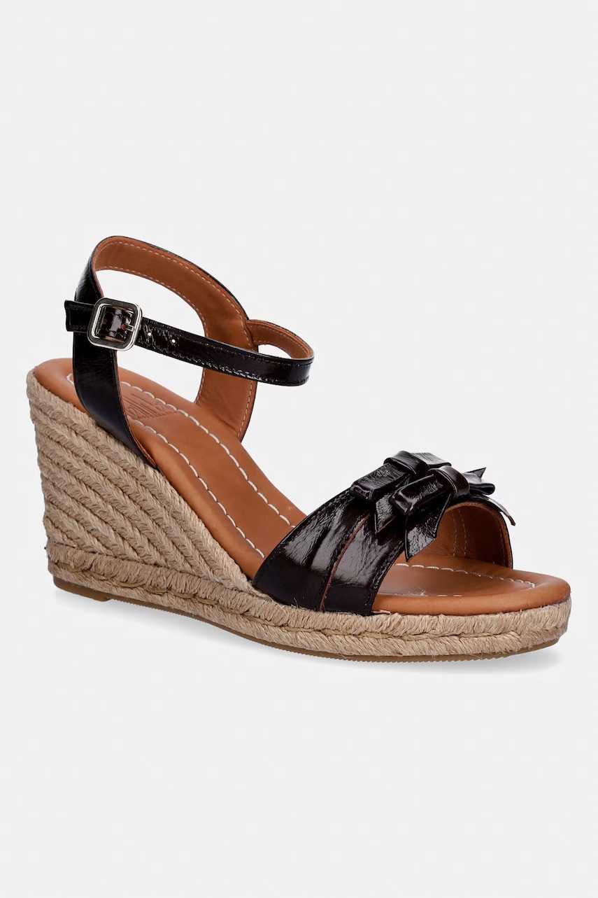 Billi Bi sandale wedges din piele