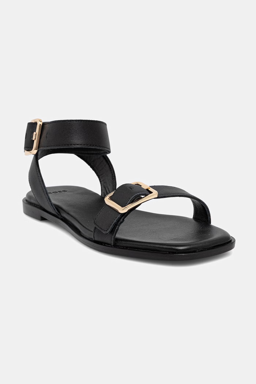 BOSS sandale de damă din piele Charlize