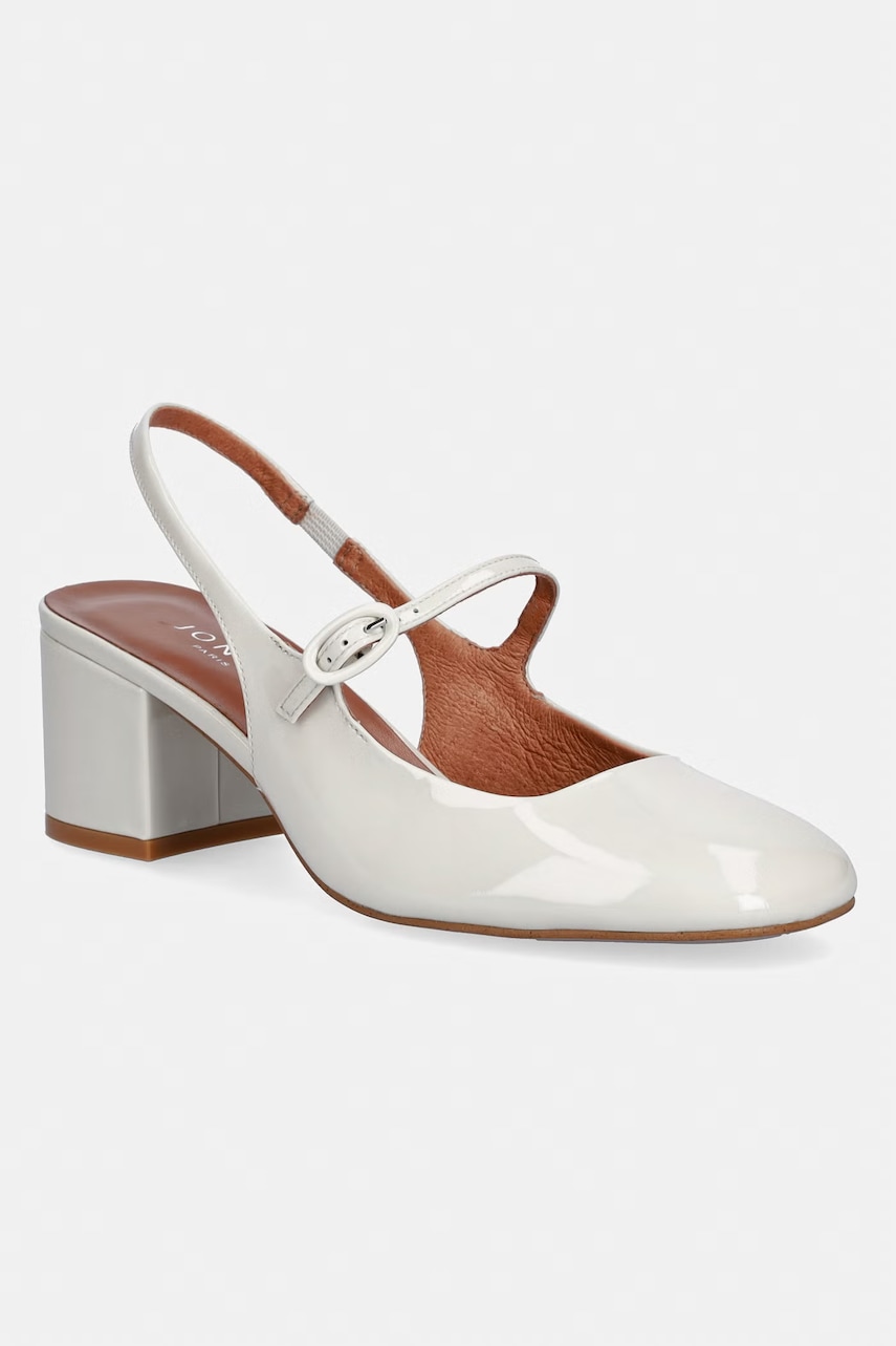 Δερμάτινες γόβες Jonak DAUPHINE VERNIS Perle