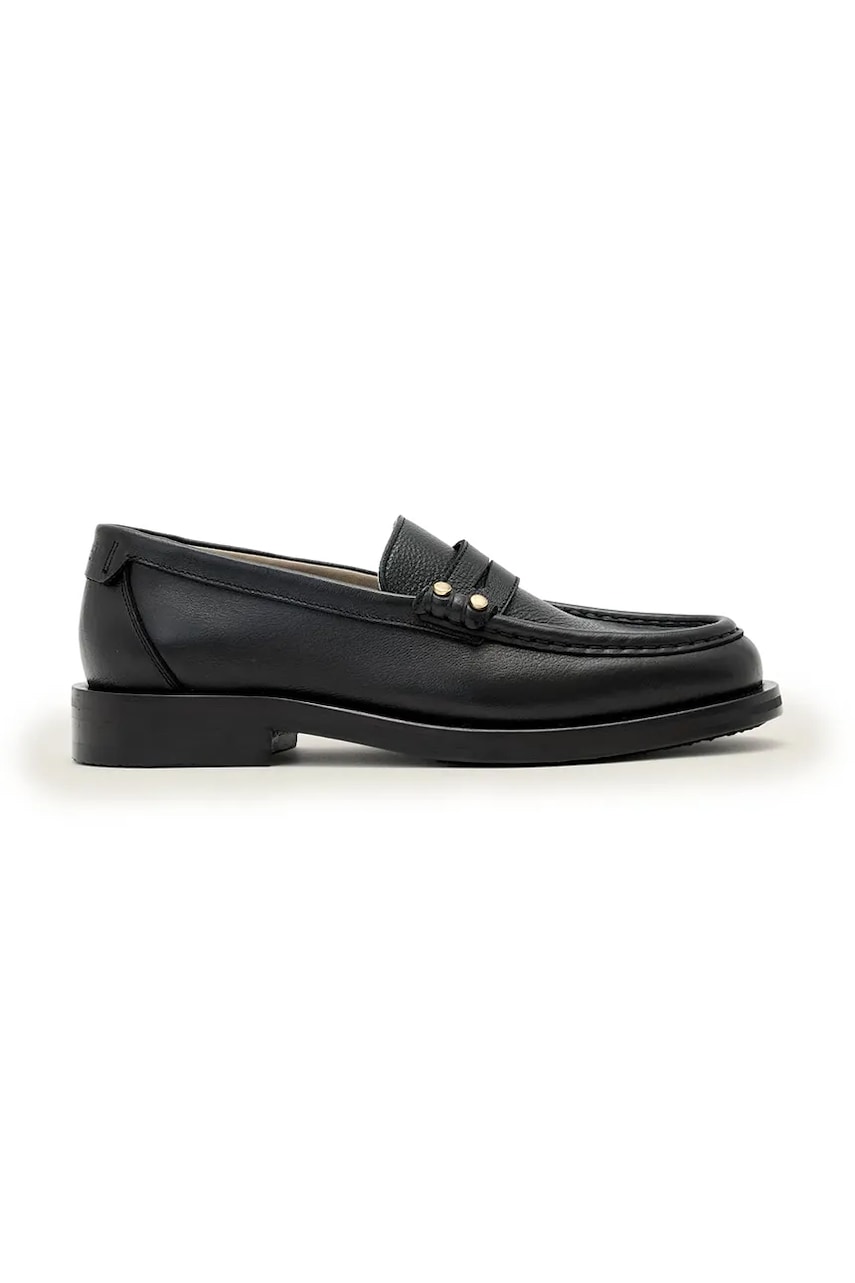 AllSaints mocasini de femei din piele Bloom Stud Loafer