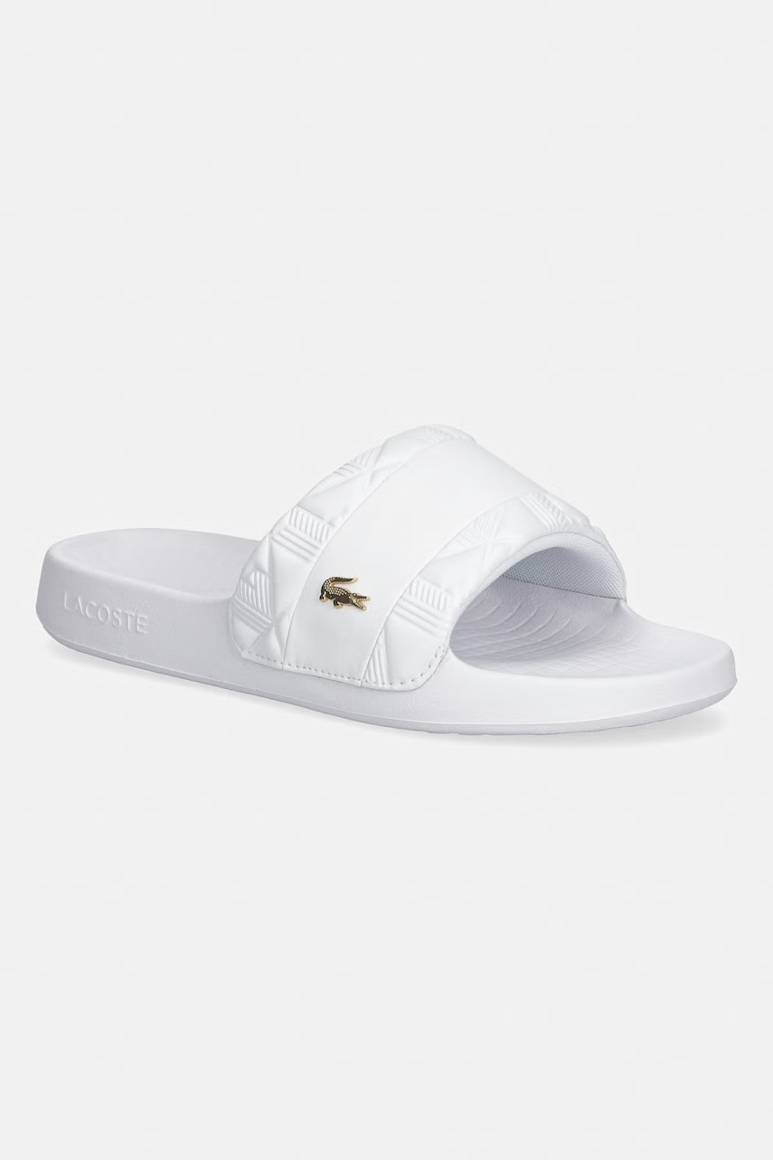 Lacoste σαγιονάρες Γυναικεία Serve Slides Hybrid Monogram Pack