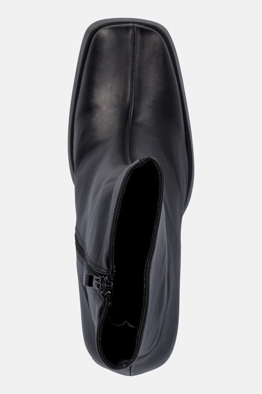 Nízké kozačky Koi Footwear Halla Black Heeled Boots (obrázek 4)