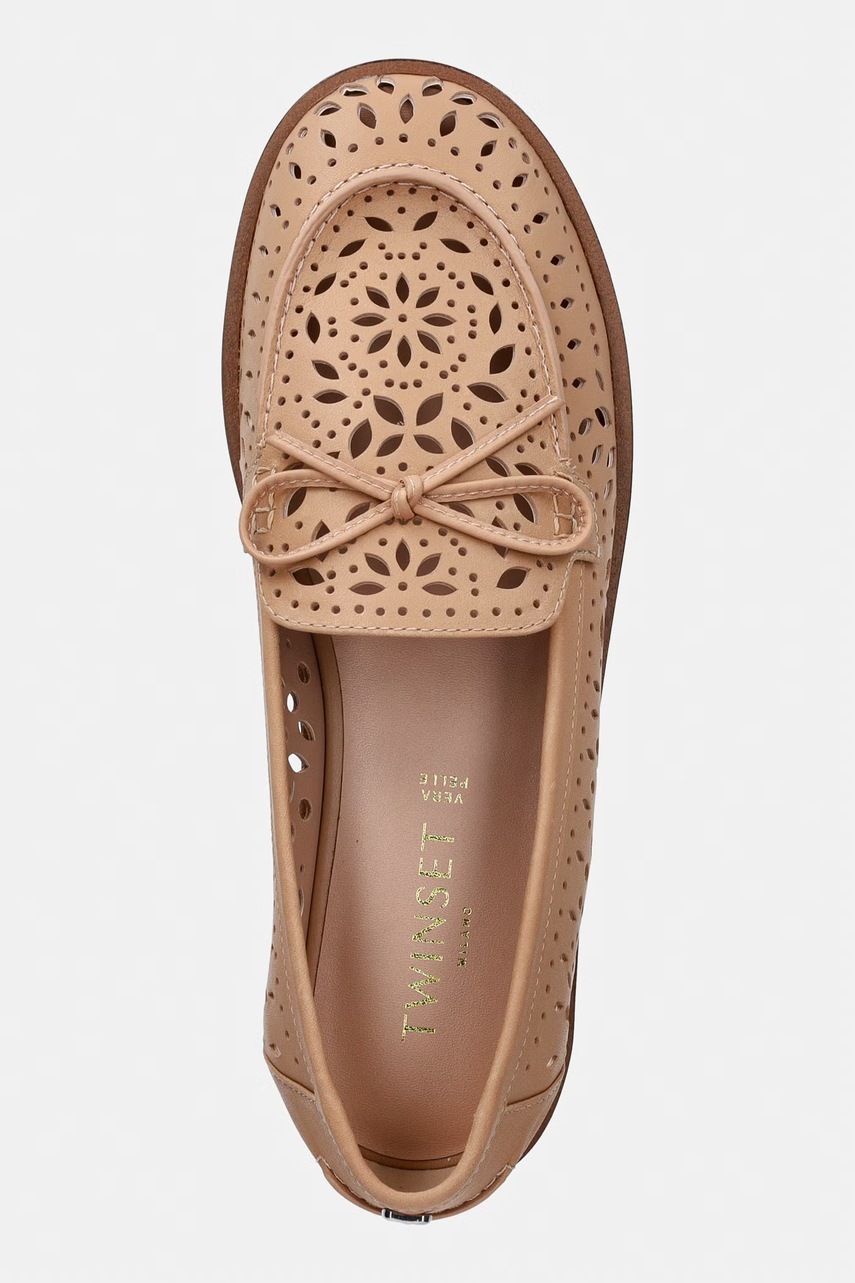 Kožené mokasíny Twinset