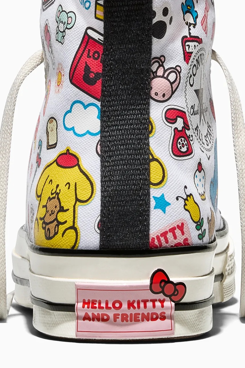 Converse Converse x Hello Kitty Chuck 70 HI πάνινα Γυναικεία φωτογραφία