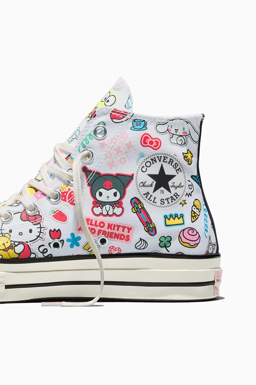 Converse Converse x Hello Kitty Chuck 70 HI πάνινα Γυναικεία φωτογραφία