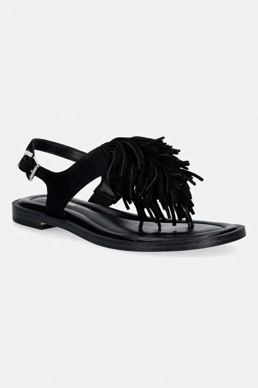 MICHAEL Michael Kors sandale de damă din piele întoarsă Indra Thong Sandal