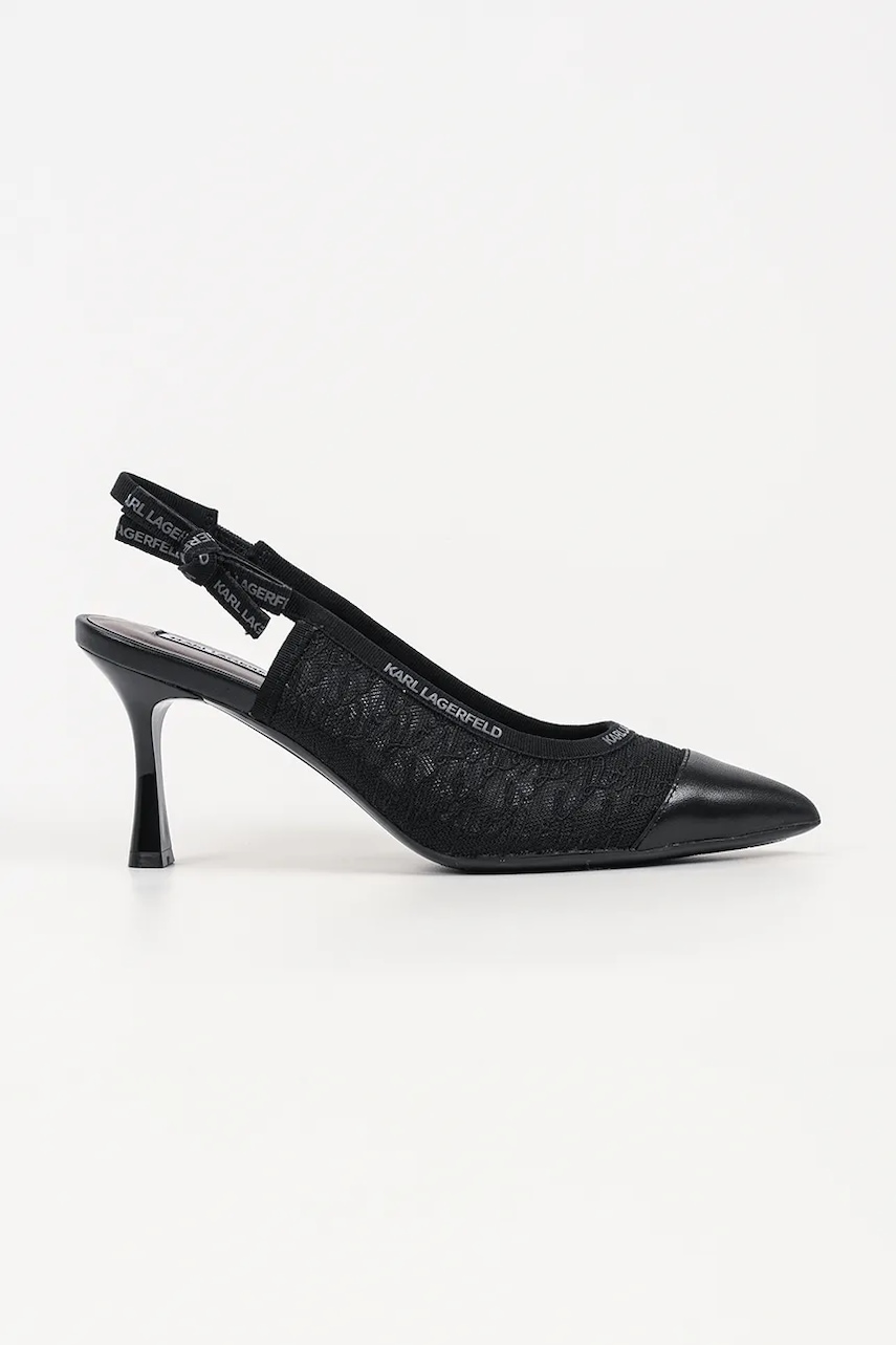 Karl Lagerfeld pantofi stiletto piele Sienna