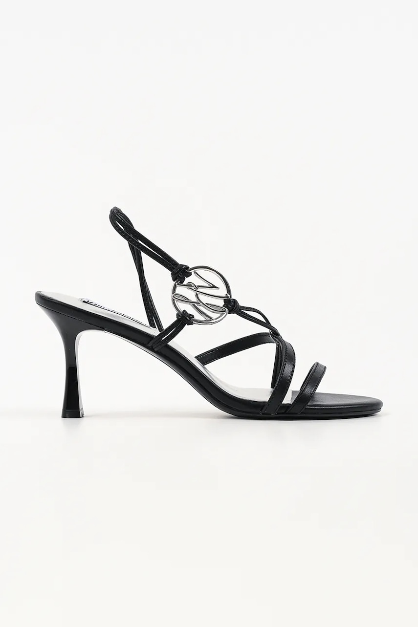 Karl Lagerfeld stilettos de piele Sienna
