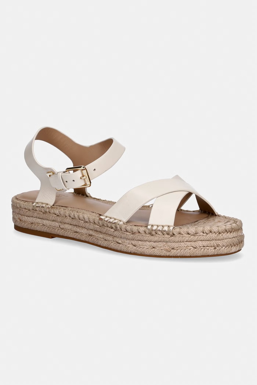 Lauren Ralph Lauren espadrile de damă din piele Emeryn
