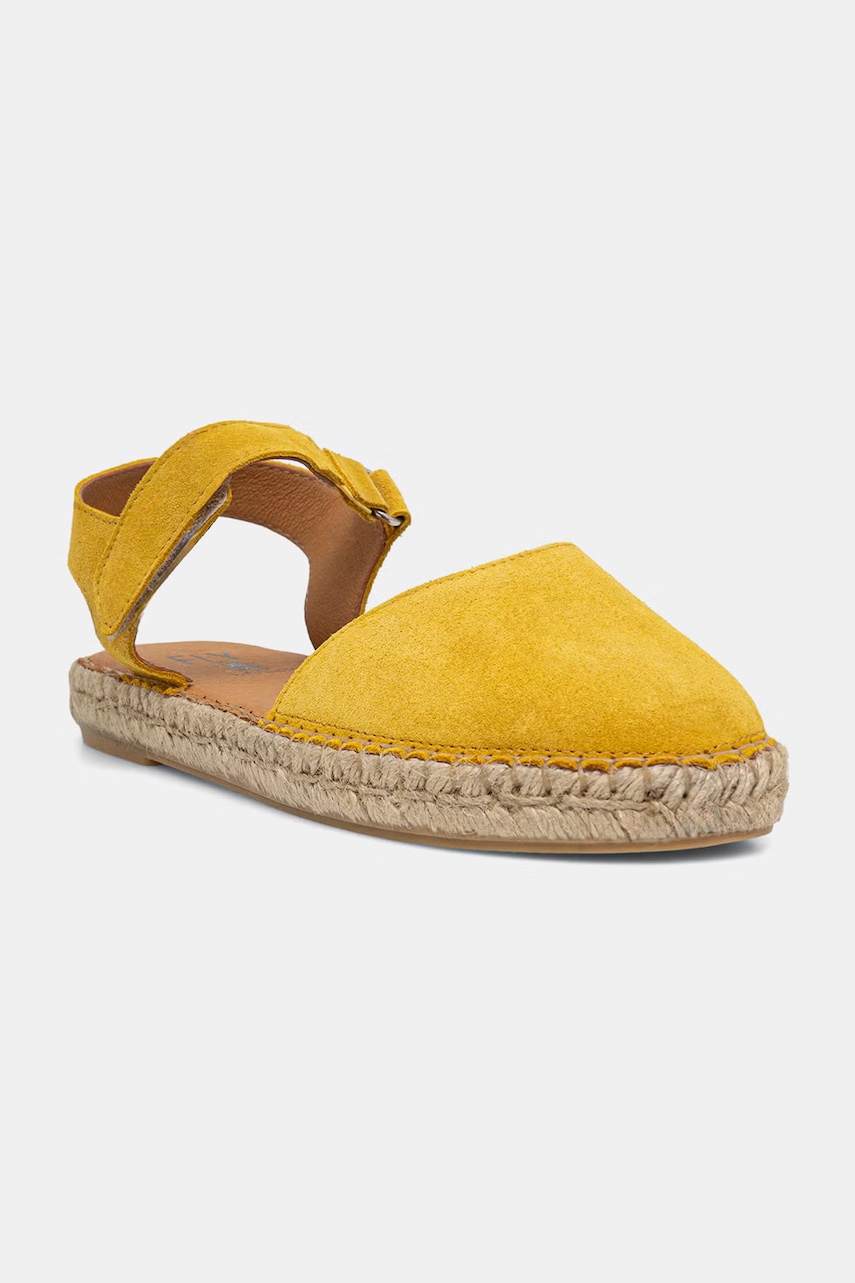 Fly London espadrile pentru femei, din piele întoarsă CANY581FLY