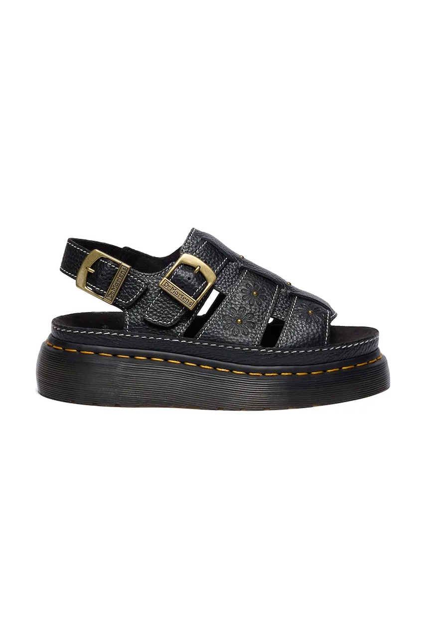 Dr. Martens σανδάλια στην πλατφόρμα Γυναικεία δερμάτινα Wrenlie