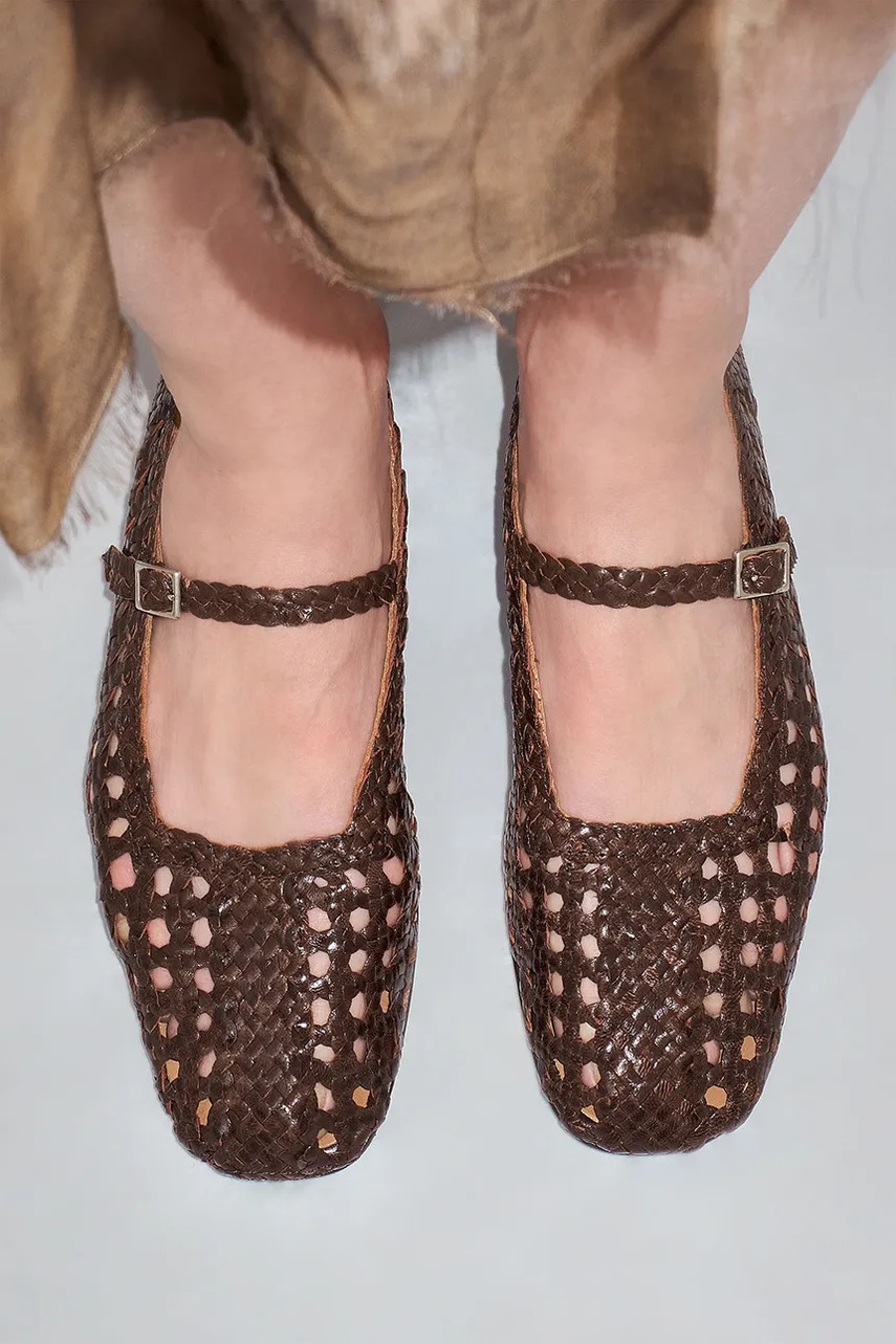 Δερμάτινες μπαλαρίνες Miista Yeida φωτογραφία