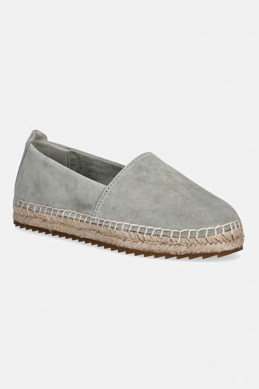 Marc O'Polo espadrile pentru femei, din piele întoarsă Gem 6B