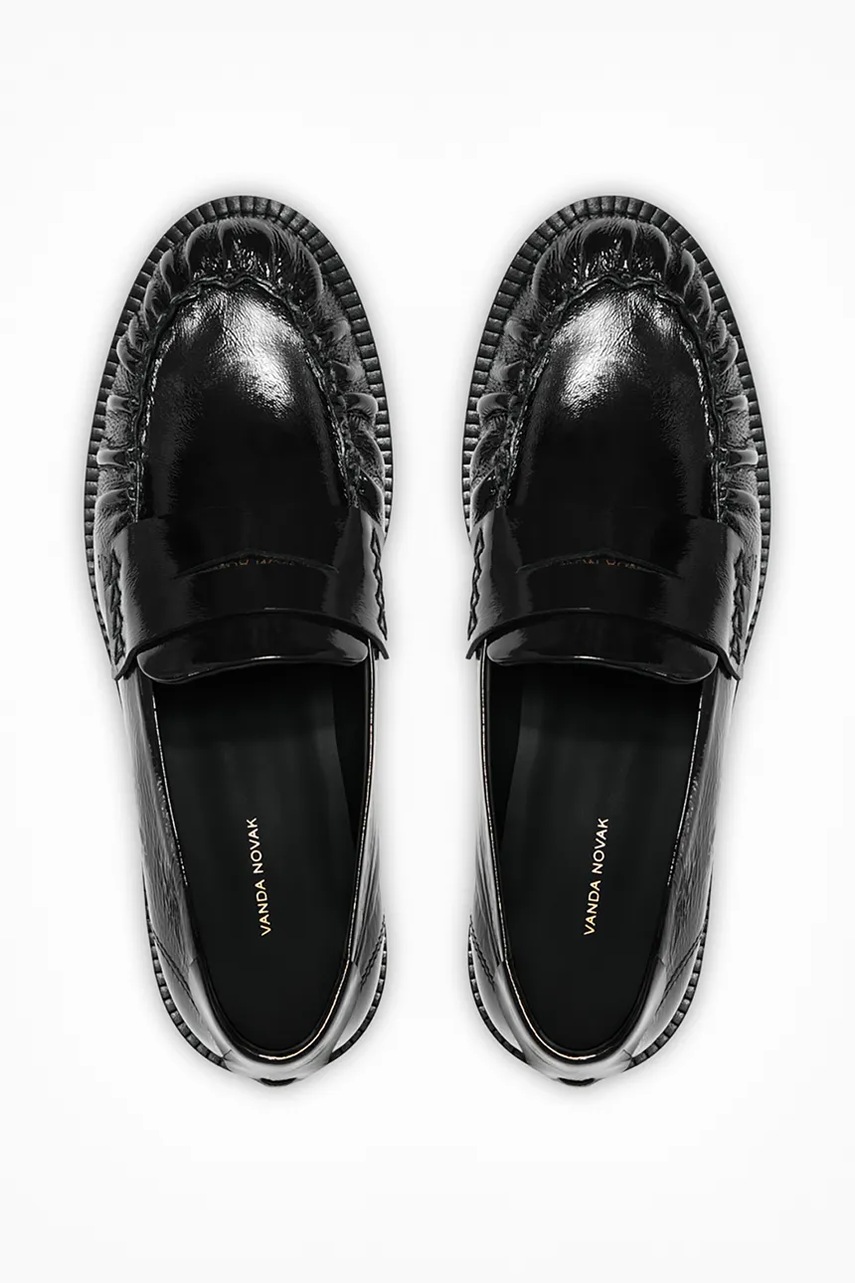 Δερμάτινα μοκασίνια Vanda Novak φωτογραφία