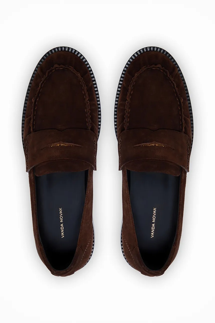 Μοκασίνια σουέτ Vanda Novak φωτογραφία