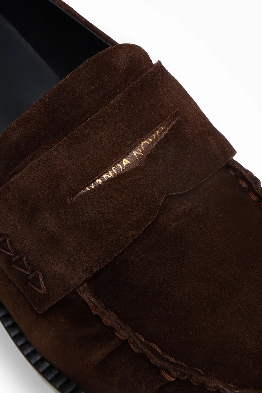 Μοκασίνια σουέτ Vanda Novak φωτογραφία