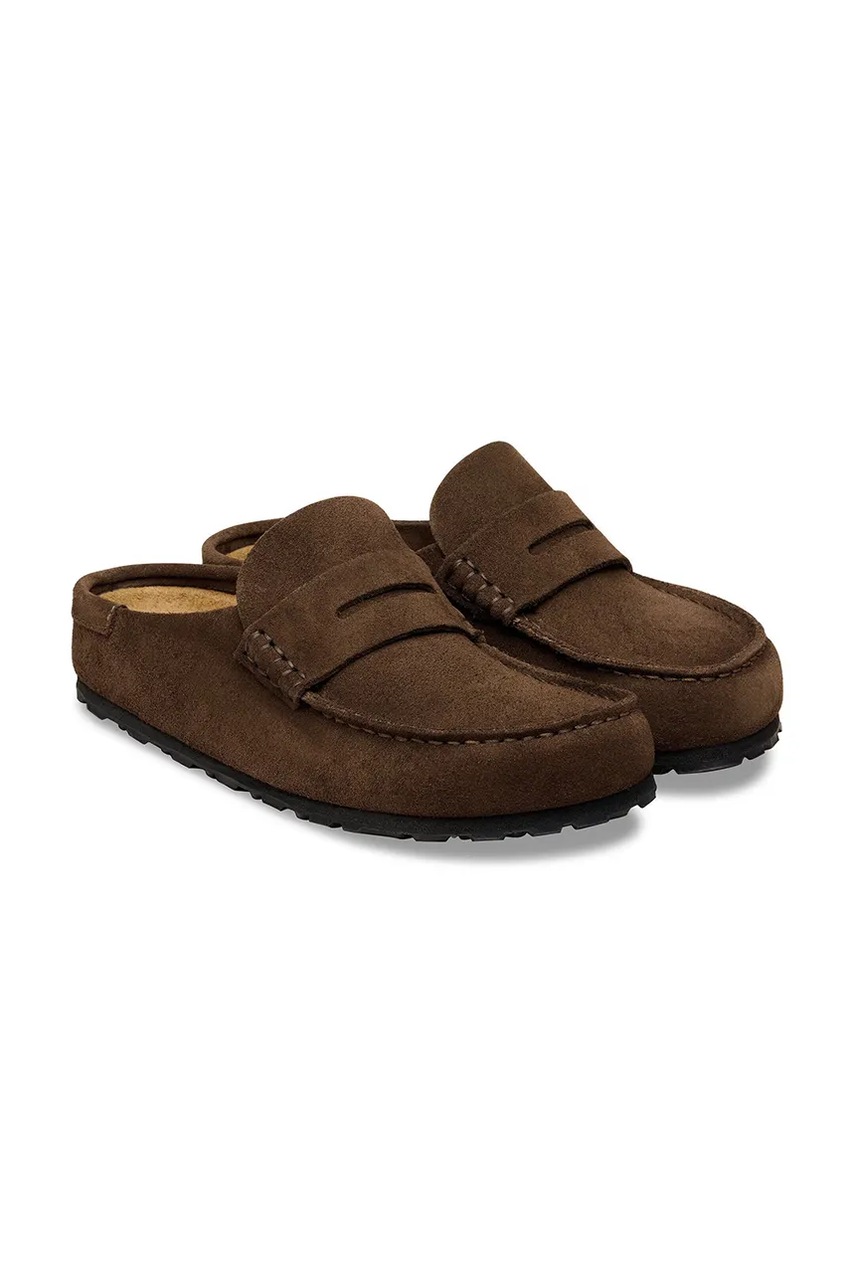 Semišové pantofle Birkenstock Naples (obrázek 3)