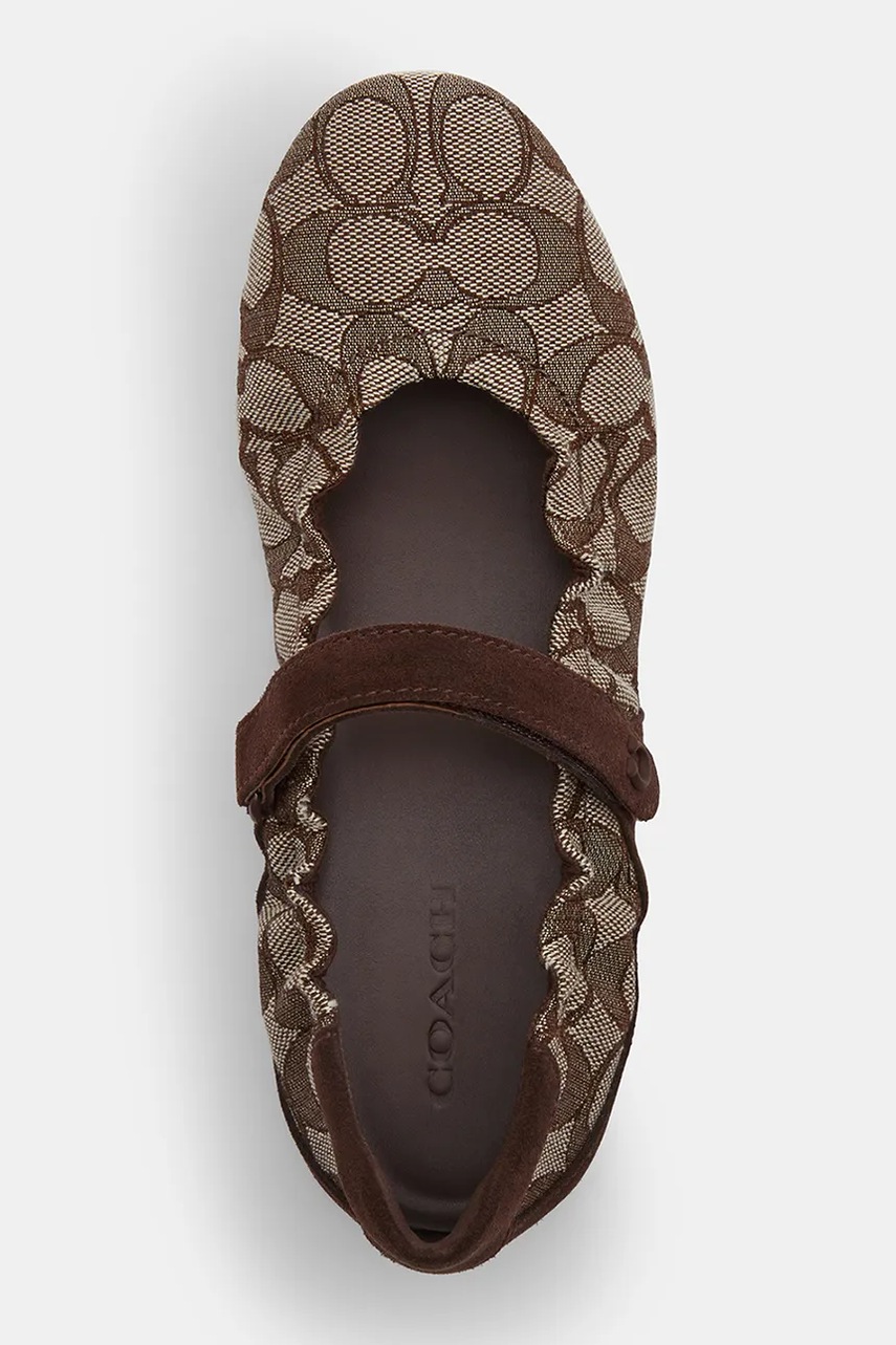 Coach baleríny Coach Mary Jane Sneaker With Signature Jacquard (obrázek 4)