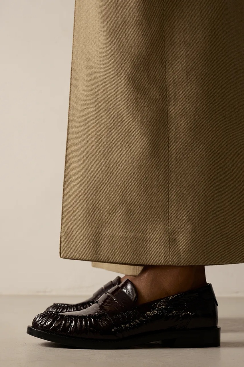 Vanda Novak μοκασίνια Γυναικεία δερμάτινα Greta Glossy Ruby φωτογραφία