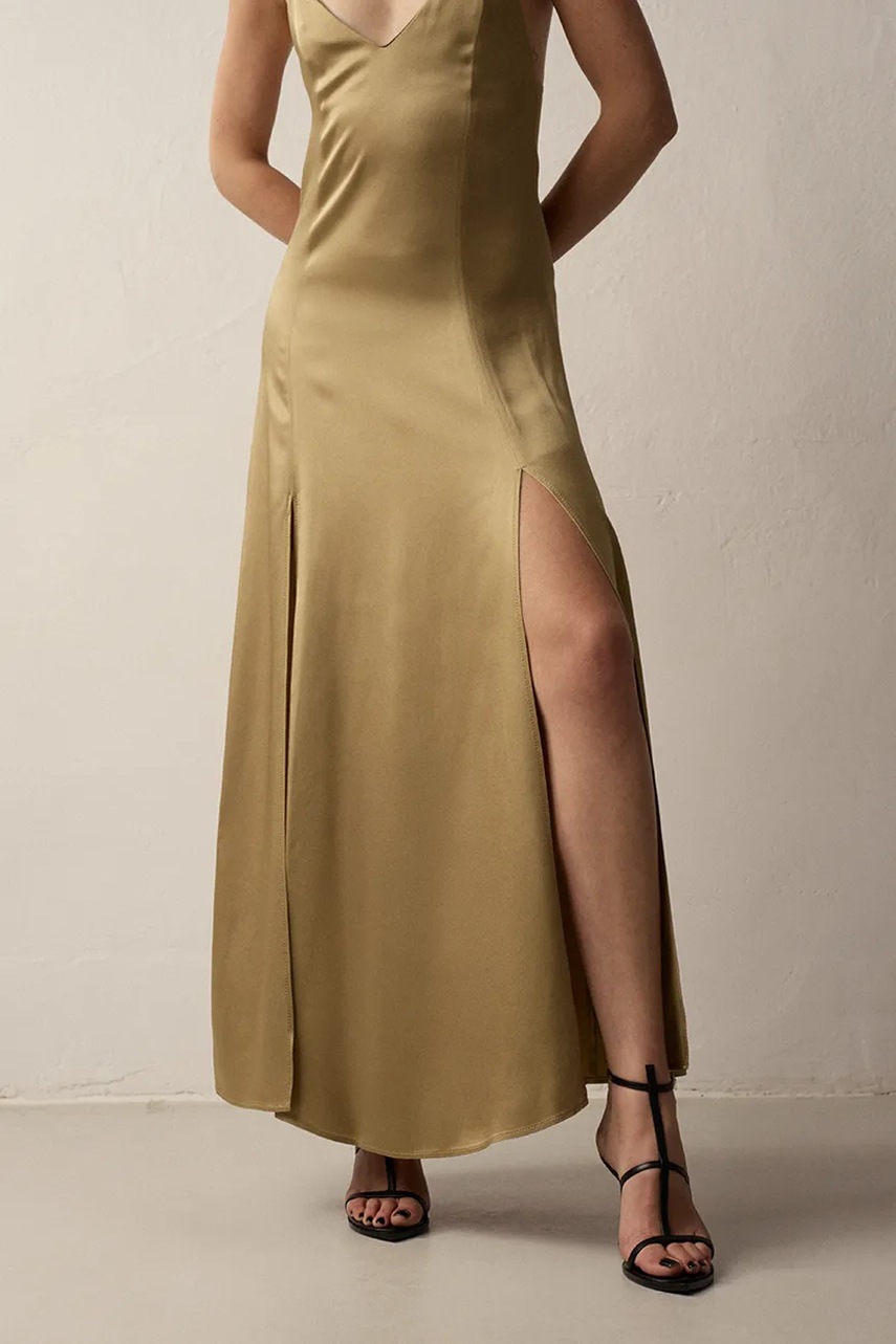 Vanda Novak στιλέτο με ανοιχτό τακούνι δερμάτινο φωτογραφία