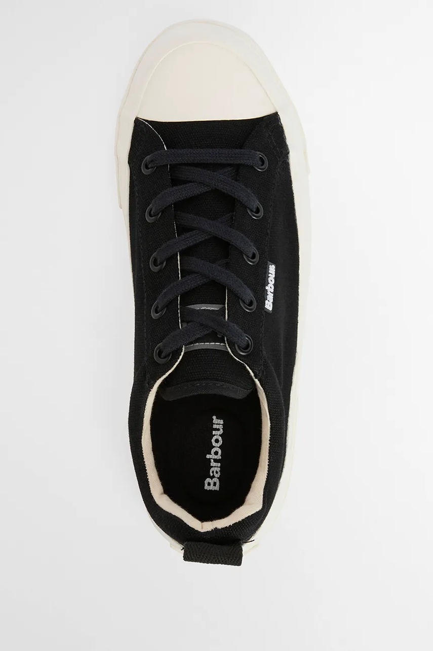 Barbour Stanhope Trainer tenisky dámské bavlněné (obrázek 6)
