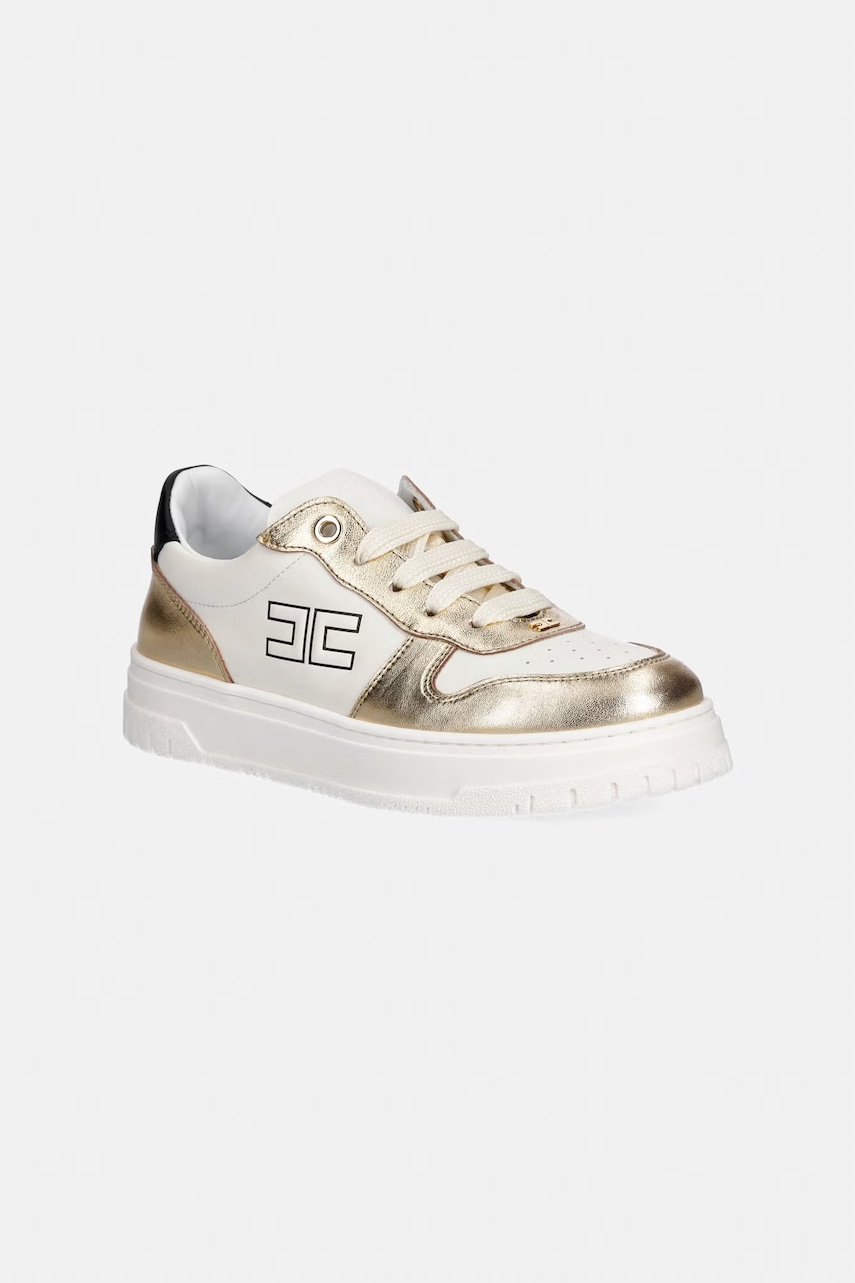 Παιδικά δερμάτινα sneakers Elisabetta Franchi