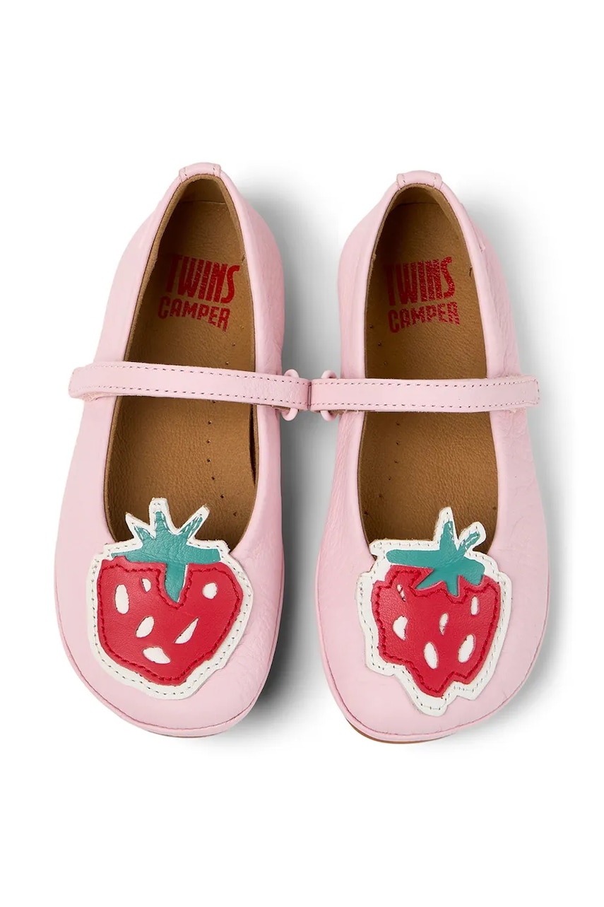 Camper balerini din piele pentru copii TWS Kids