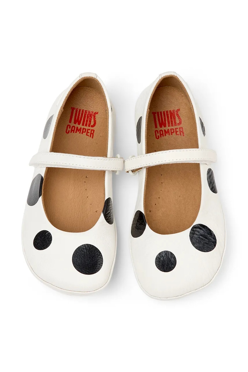 Camper balerini din piele pentru copii TWS Kids