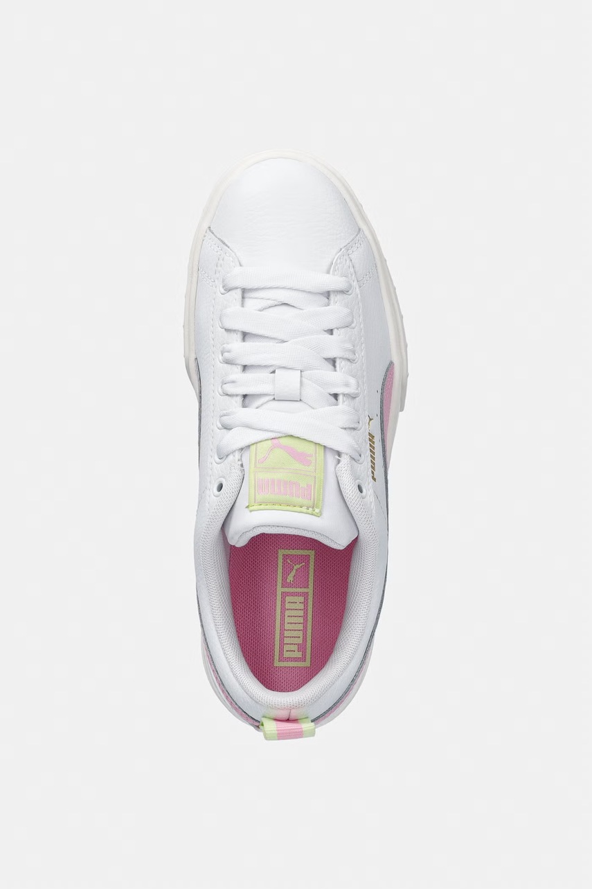 Puma Mayze Lth Jr sneakers boty dětské kožené (obrázek 4)