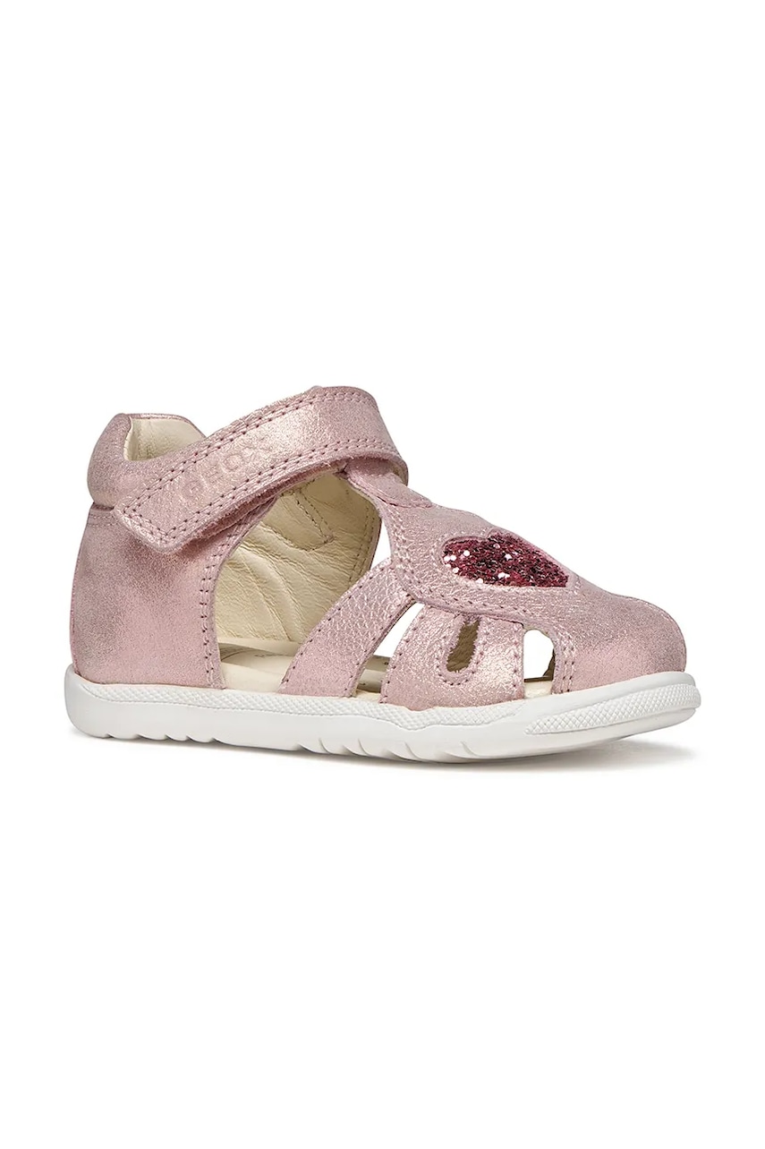 Geox sandale pentru copii din piele SANDAL MACCHIA