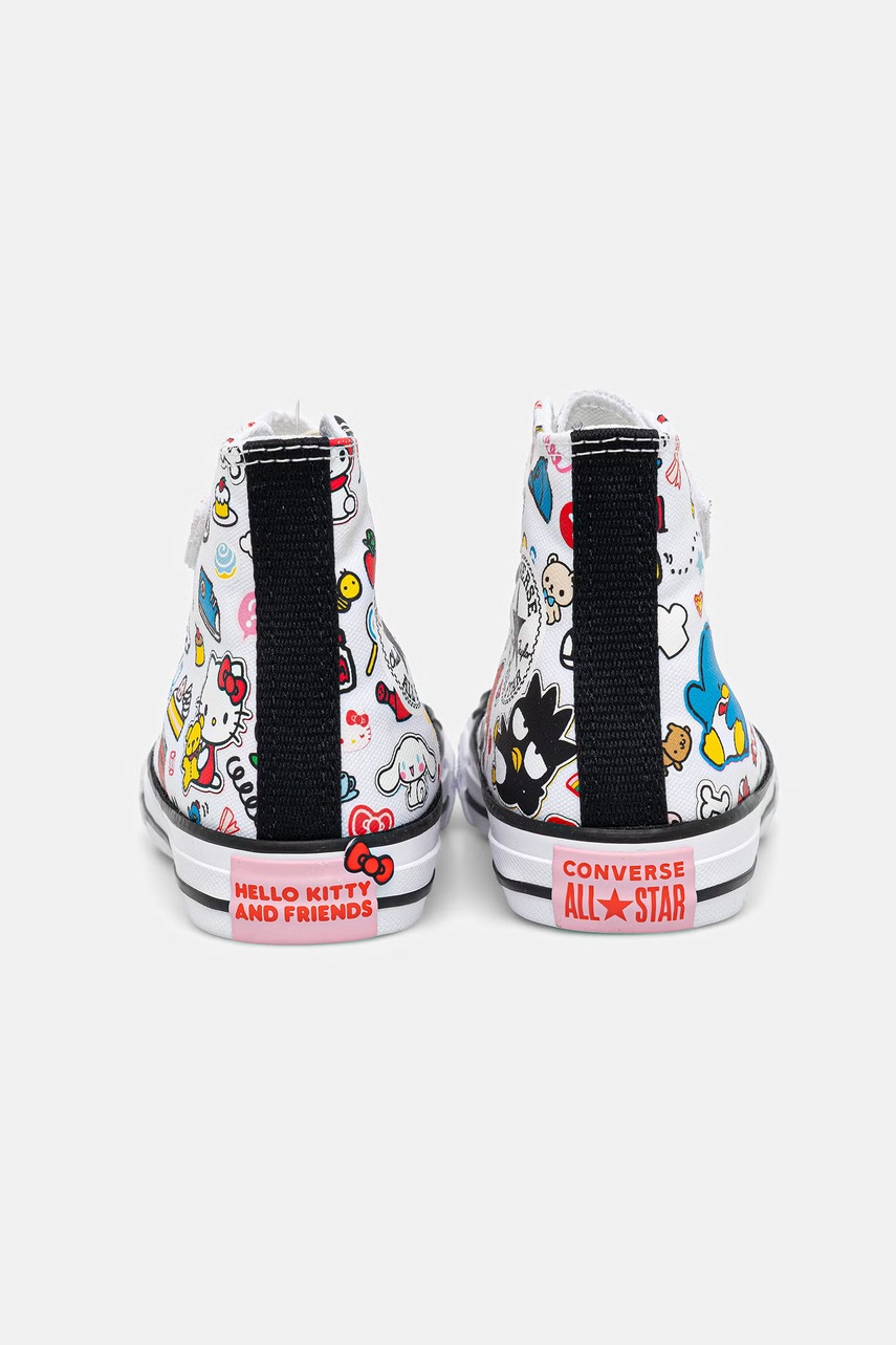Converse CHUCK TAYLOR ALL STAR 1V HELLO KITTY plátěnky dětské (obrázek 5)