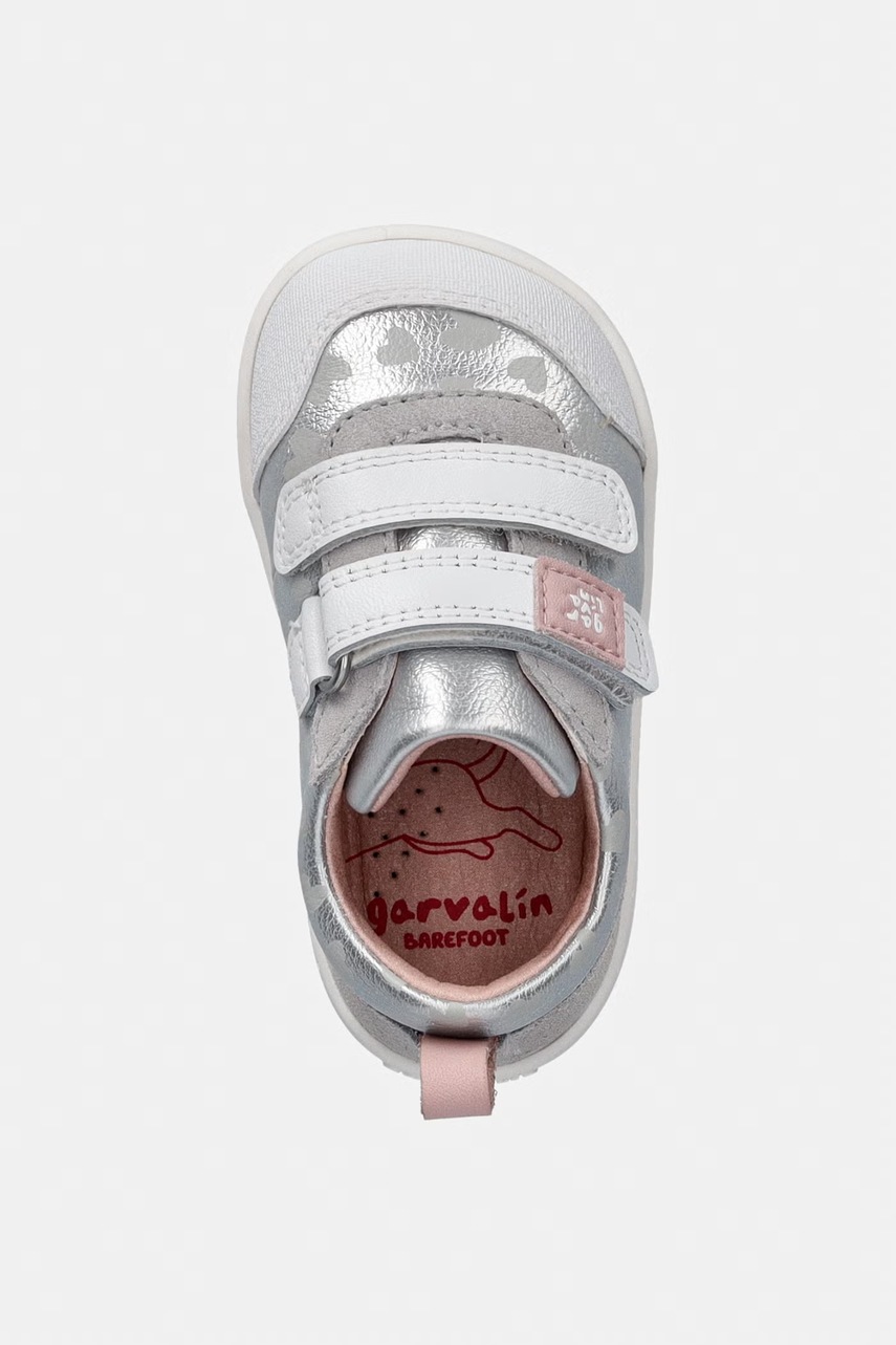 Garvalin sneakers boty dětské kožené (obrázek 4)