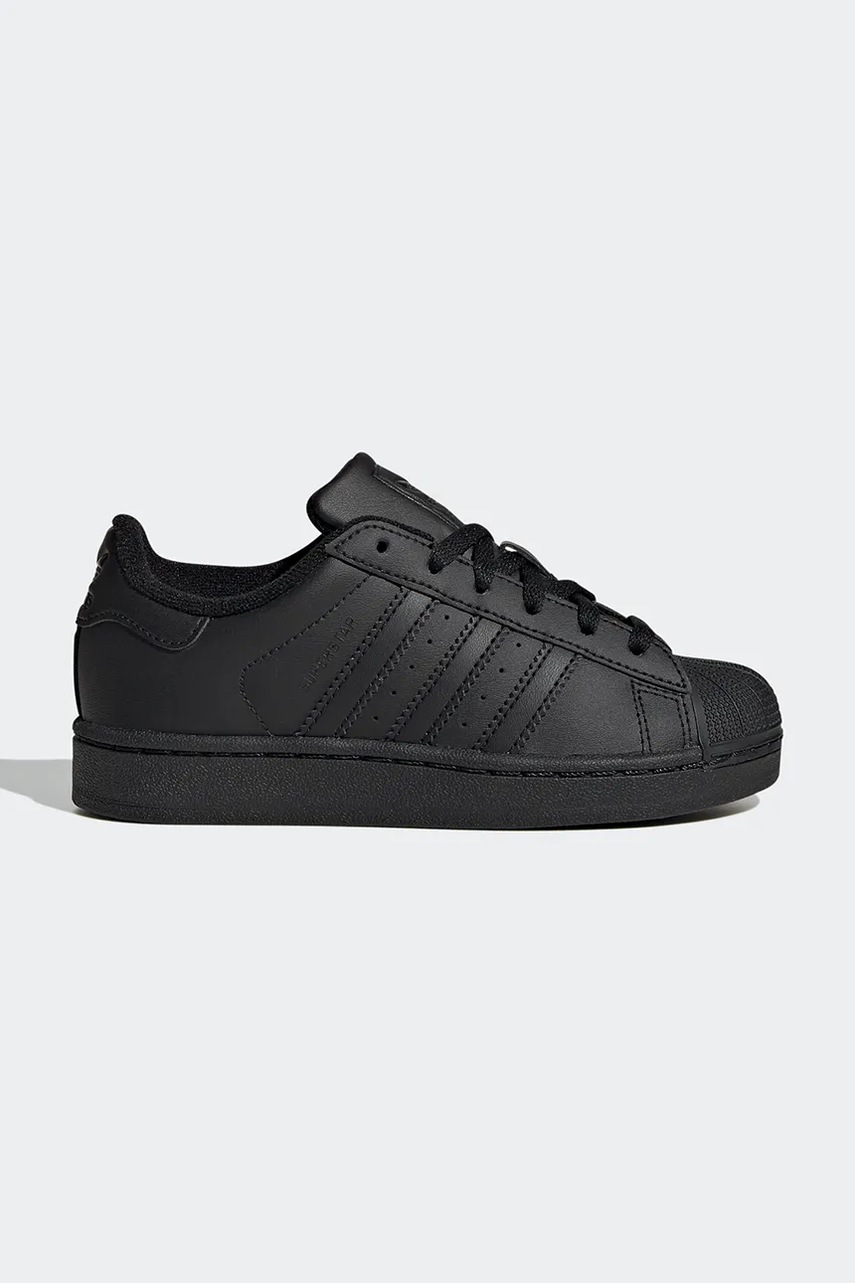 adidas Originals sneakers pentru copii SUPERSTAR II culoarea negru, JH9983